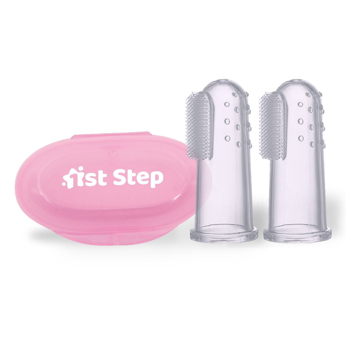 1st Step - Finger Toothbrush With Carry Case