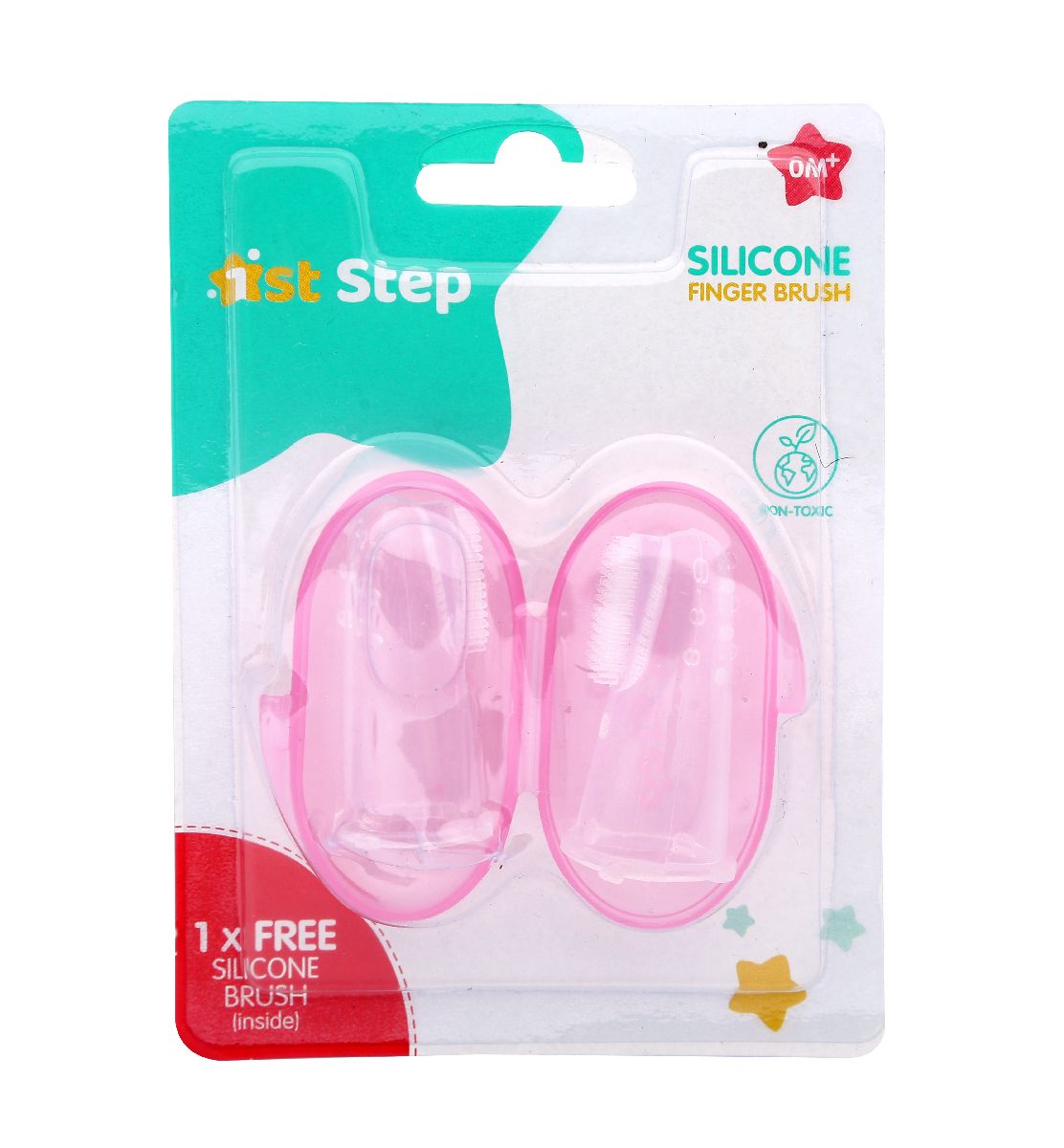 1st Step - Finger Toothbrush With Carry Case