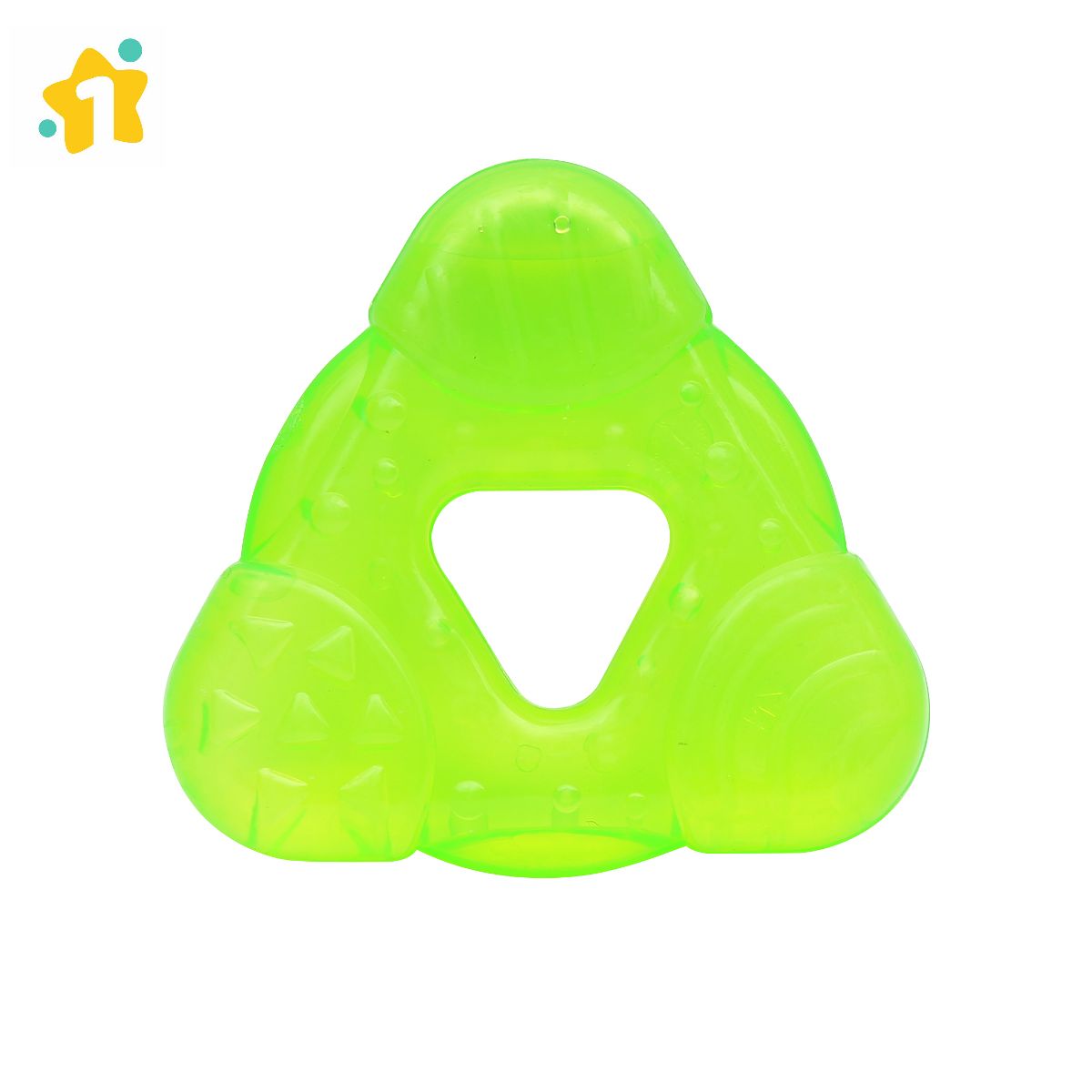 1st Step 3Pcs Pack Water Filled Multicolored Teether