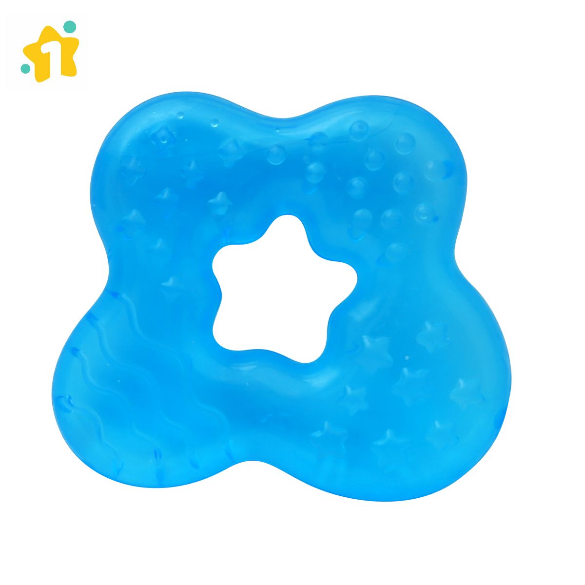 1st Step 3Pcs Pack Water Filled Multicolored Teether