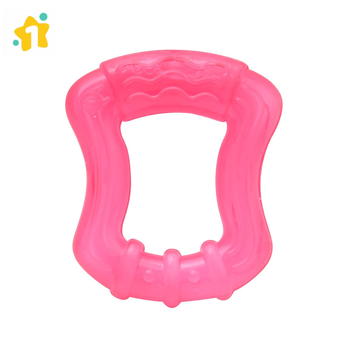 1st Step 3Pcs Pack Water Filled Multicolored Teether