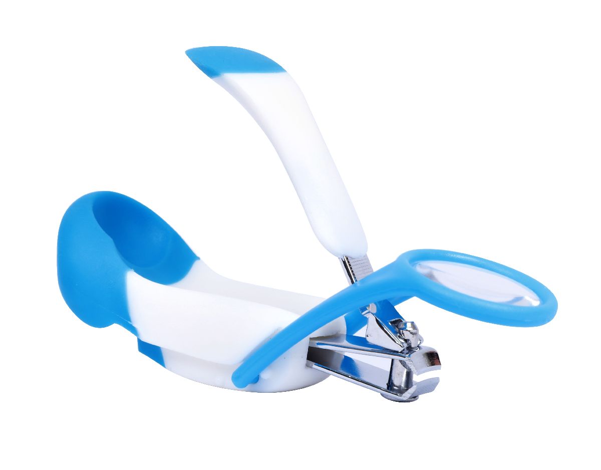 1st Step Easy Grip Baby Nail Clipper With Magnifying Glass