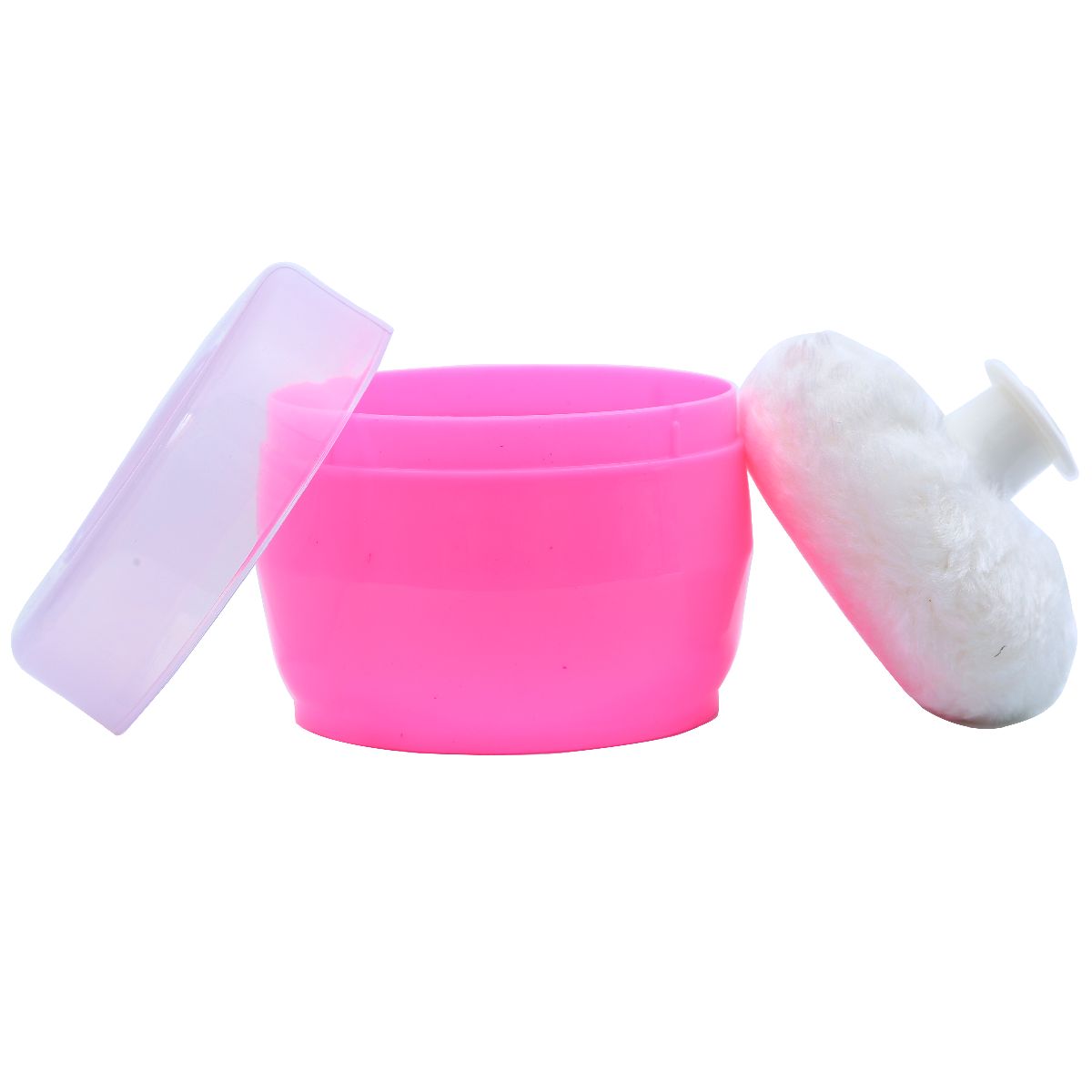 1st Step Powder Puff With Powder Storage Box - Pink