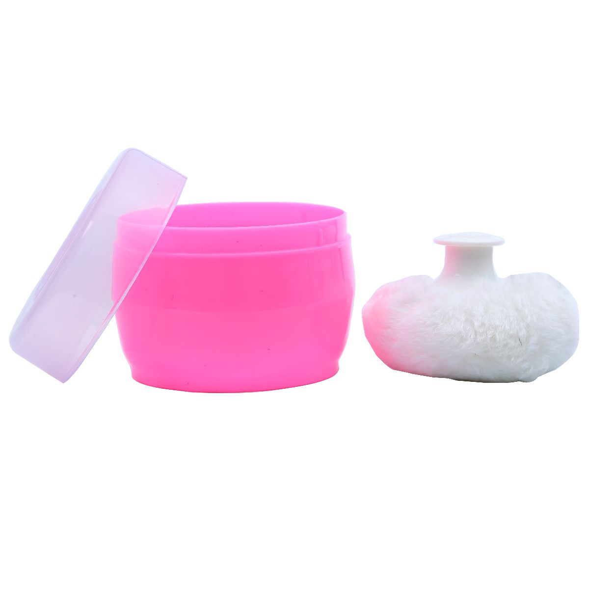 1st Step Powder Puff With Powder Storage Box - Pink