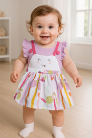 Girls Multi Pinny Set