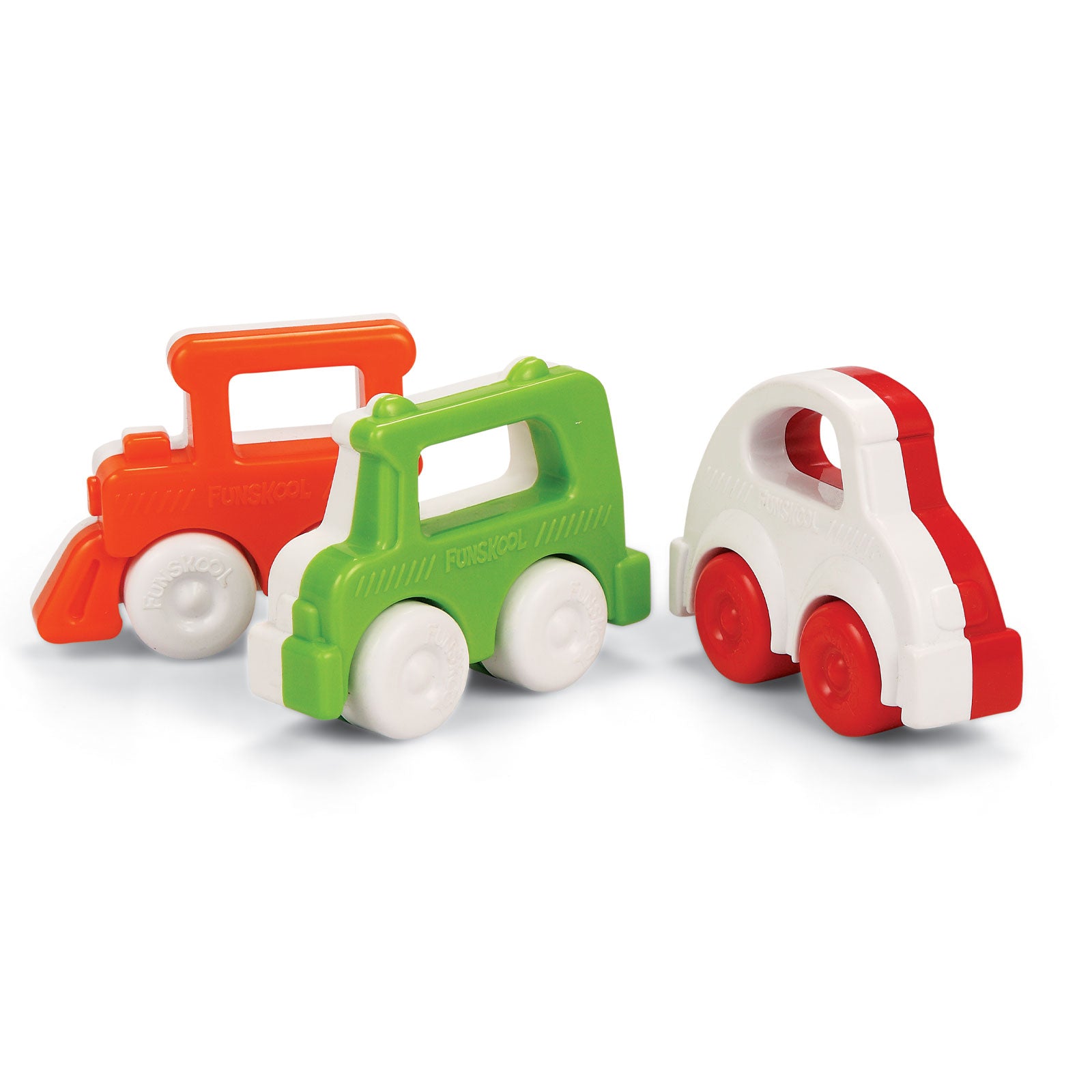 Giggles Giftset Mini Baby Rattle, Teether and Roller Toy Gift Set for Infants