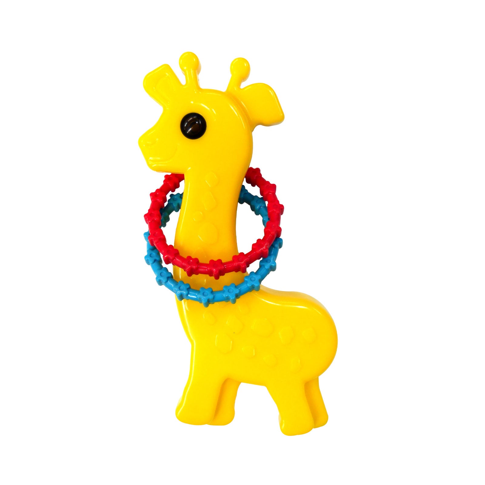 Giggles Mini Gift Set Baby Rattle, Teether & Roller Toy Combo for Infants