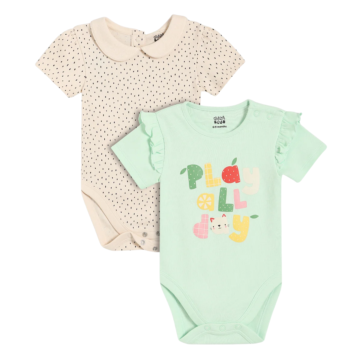 Girls Blue/Multi Body Suit
