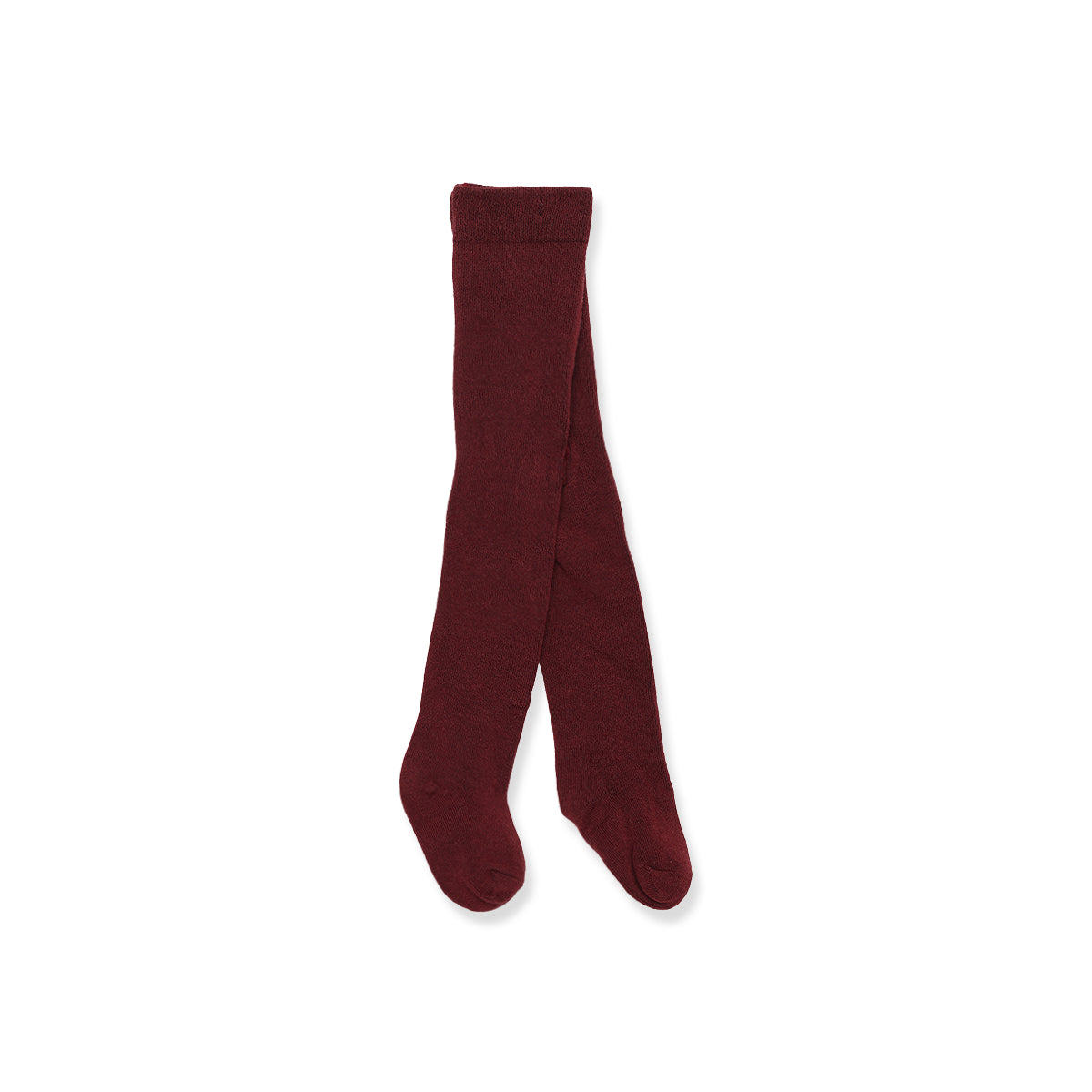 Baby Girls Dusty Pink Off-White And Maroon Cotton Blend Solid Stockings Pack Of 3 Casual Wear
