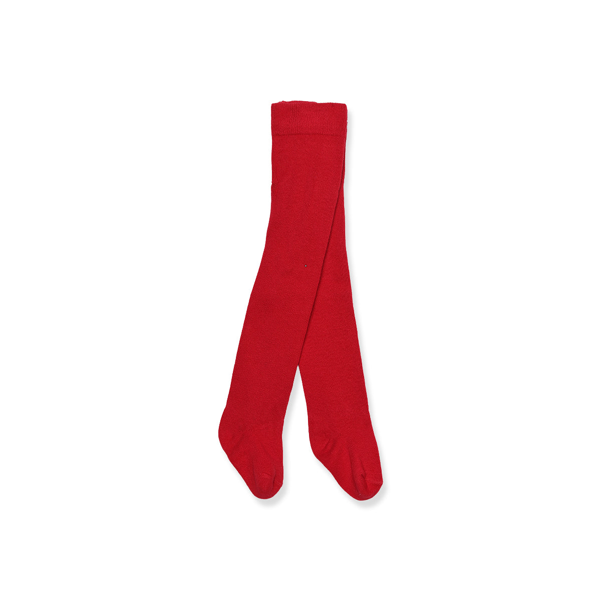 Baby Girls Red Off-White And Navy Blue Cotton Blend Solid Stockings Pack Of 3 Casual Wear
