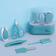 R for Rabbit Stylo Teddy Baby Grooming Kit with Nail Cutter, Scissor, Tweezer, Nail Filer & Ear Pick for Newborn Baby Hygiene Care - Blue