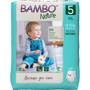 Bambo Nature Pant Diapers, XL Size - 19 Pieces