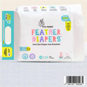 R for Rabbit Feather Diapers Pant Style Medium Size Baby Diapers with 12 Hours Absorption, Wetness Indicator & Flexible Yoga Fit