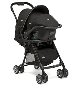 Joie Juva Travel System Infant Car Seat and Lightweight Baby Stroller Combo - Black