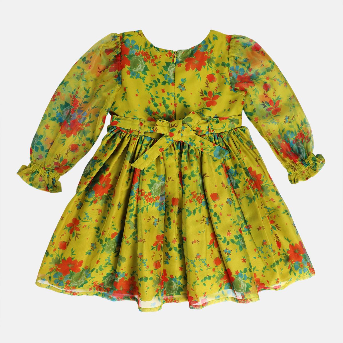 Girls Green Pack Of 1 Dress