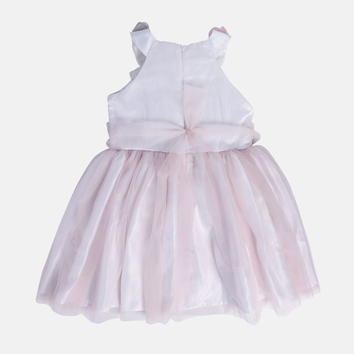 Girls White Pack Of 1 Dress