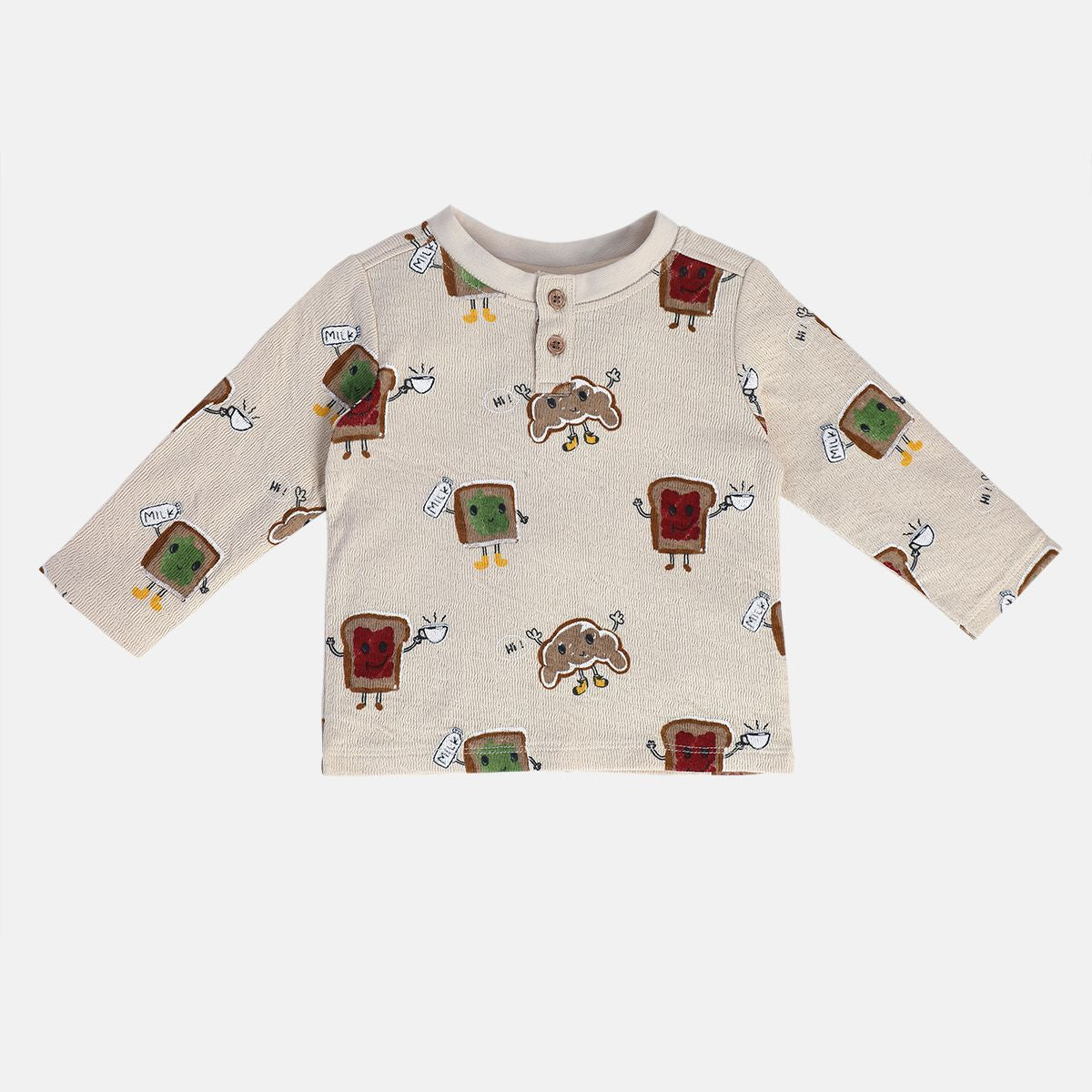 Boys Brown Pack Of 2 Top And Bottom