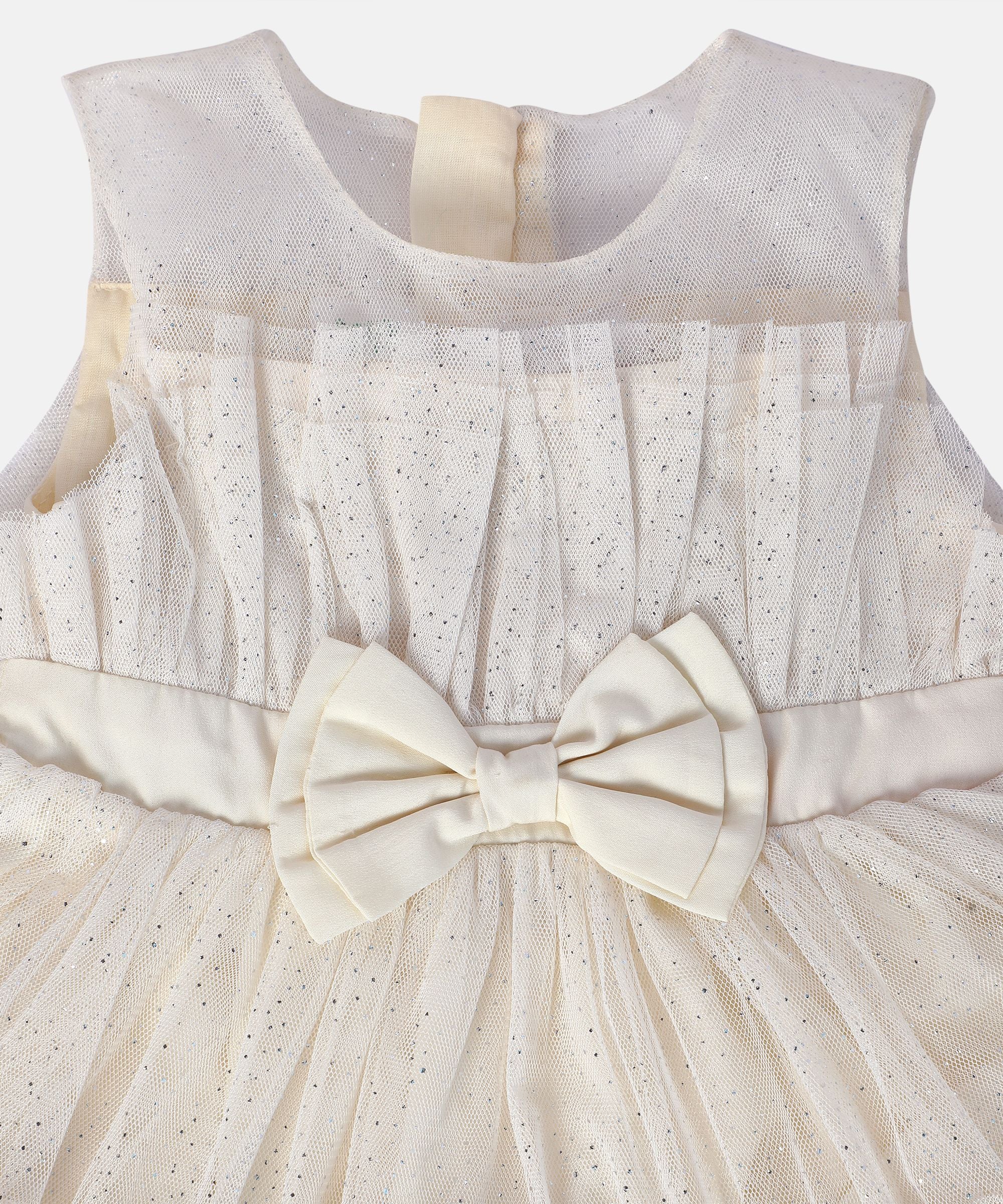 Girls White Pack Of 1 Dress