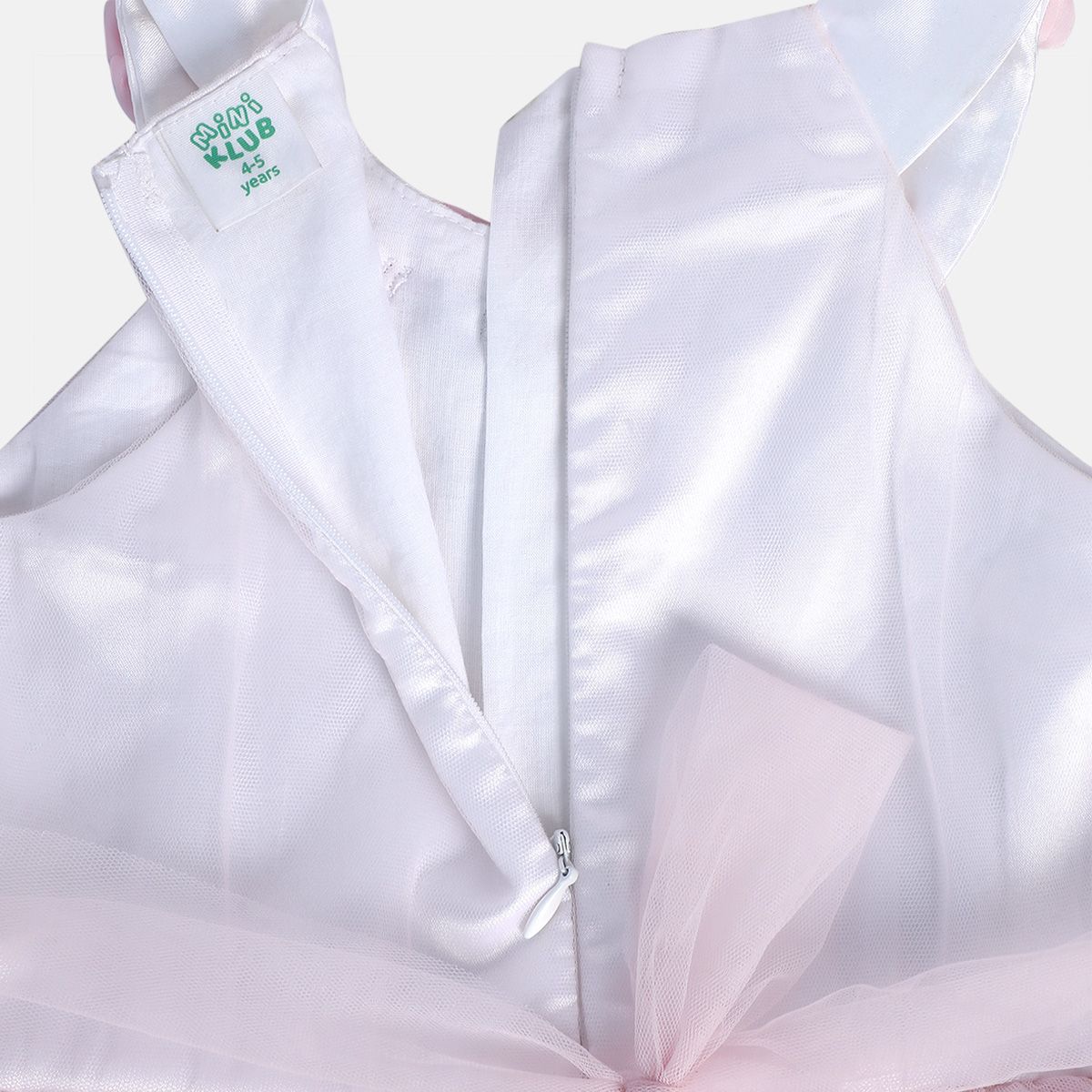 Girls White Pack Of 1 Dress