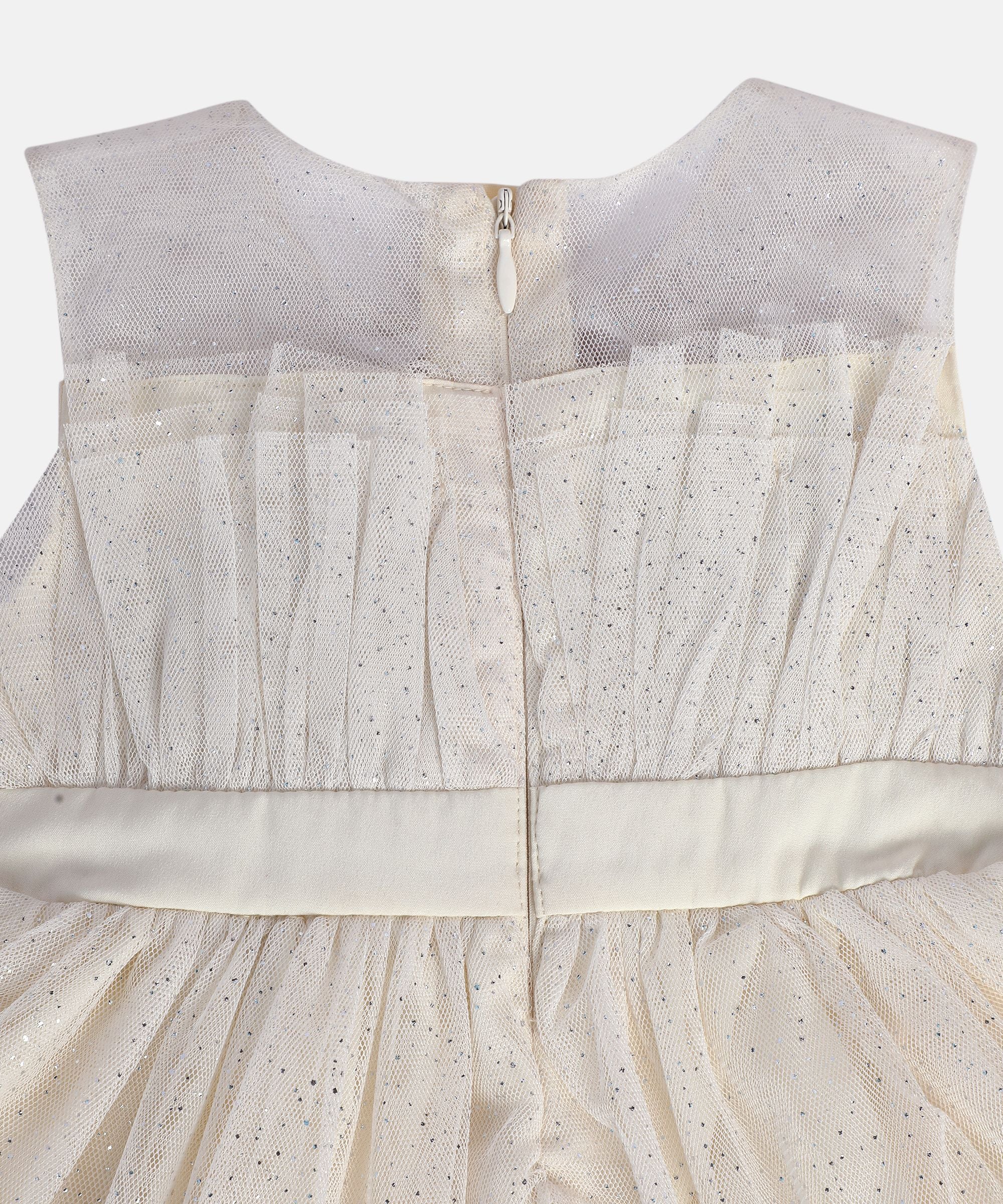 Girls White Pack Of 1 Dress