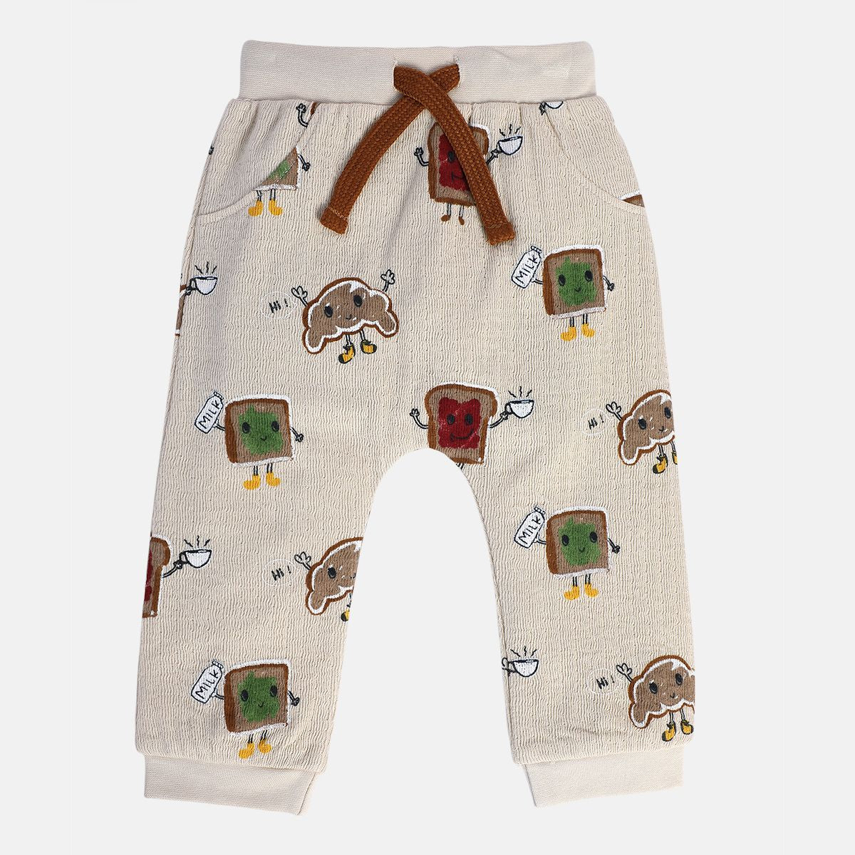 Boys Brown Pack Of 2 Top And Bottom