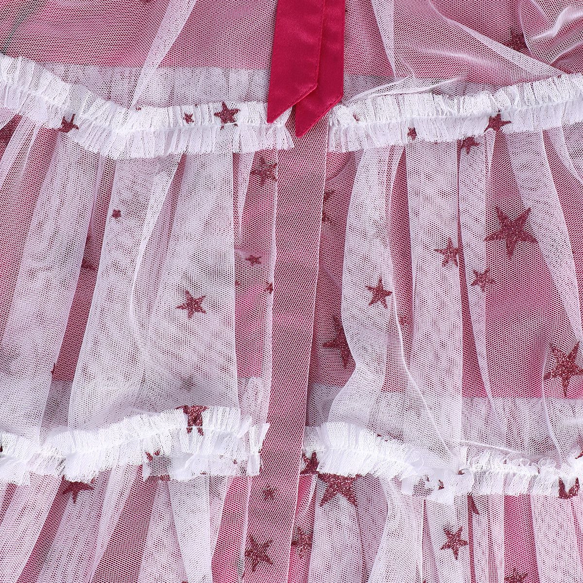 Girls Hot Pink Pack Of 1 Dress