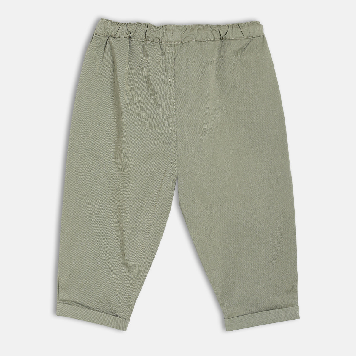 Boys Green Woven Pant