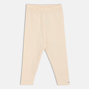 Girls Beige Full Length Legging