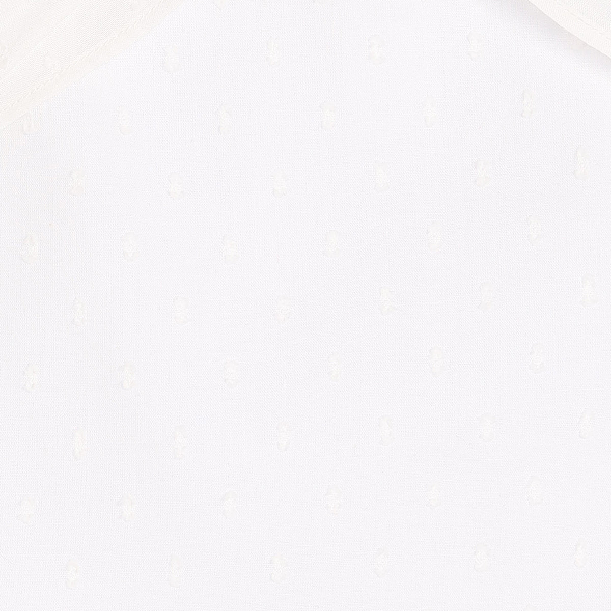 Girls White Cap Sleeve Woven Top