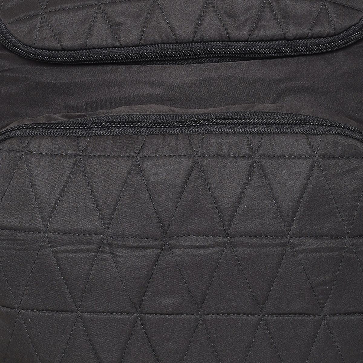 Diaper Bag Backpack with Insulated Bottle Pocket and Organiser Pouches - Black