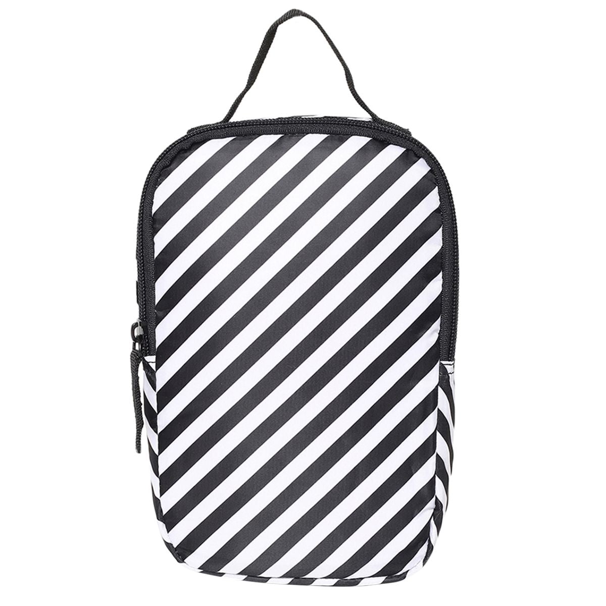 Diaper Bag Backpack with Insulated Bottle Pocket and Organiser Pouches - Black