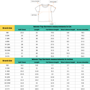 Girls Light Blue Short Sleeve Knit Top