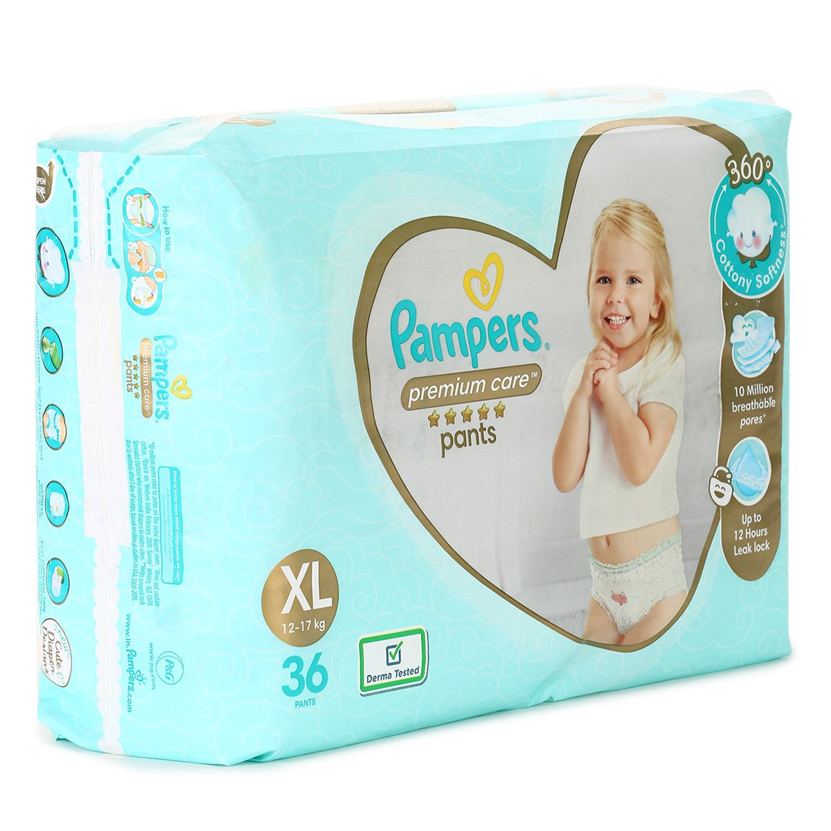 Premium Pants Pampers Pc Pant Xl 36