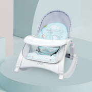 R for Rabbit Rock N Play Baby Rocker Green Grey