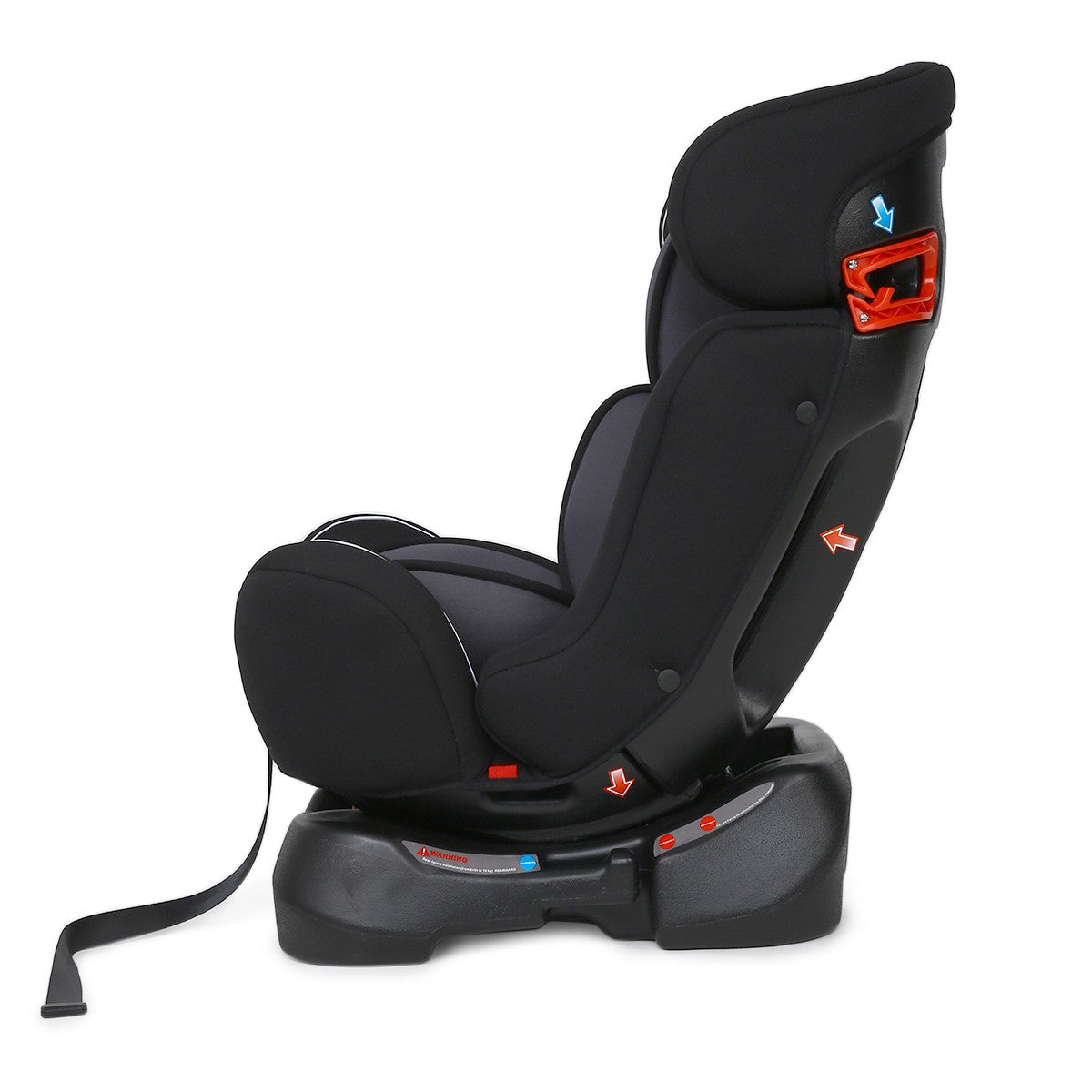Jack N Jill Grand Convertible Baby Car Seat - Black Grey