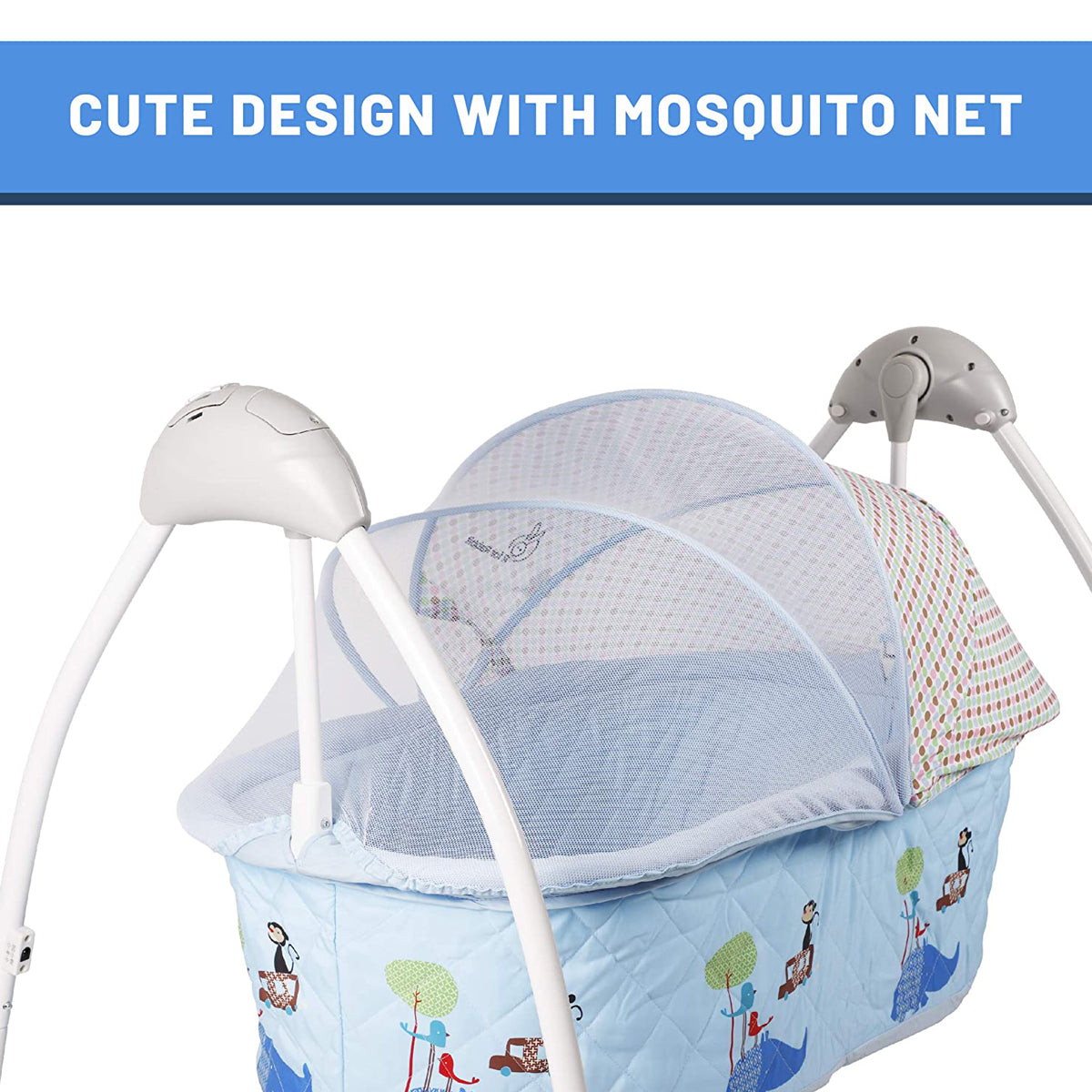 R For Rabbit Lullabies - The Auto Swing Baby Cradle