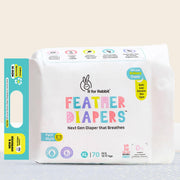 R for Rabbit Feather Diaper Pants Size XL|Extra Large for baby of 12-17 kgs (Combo Offer Pack of 70)