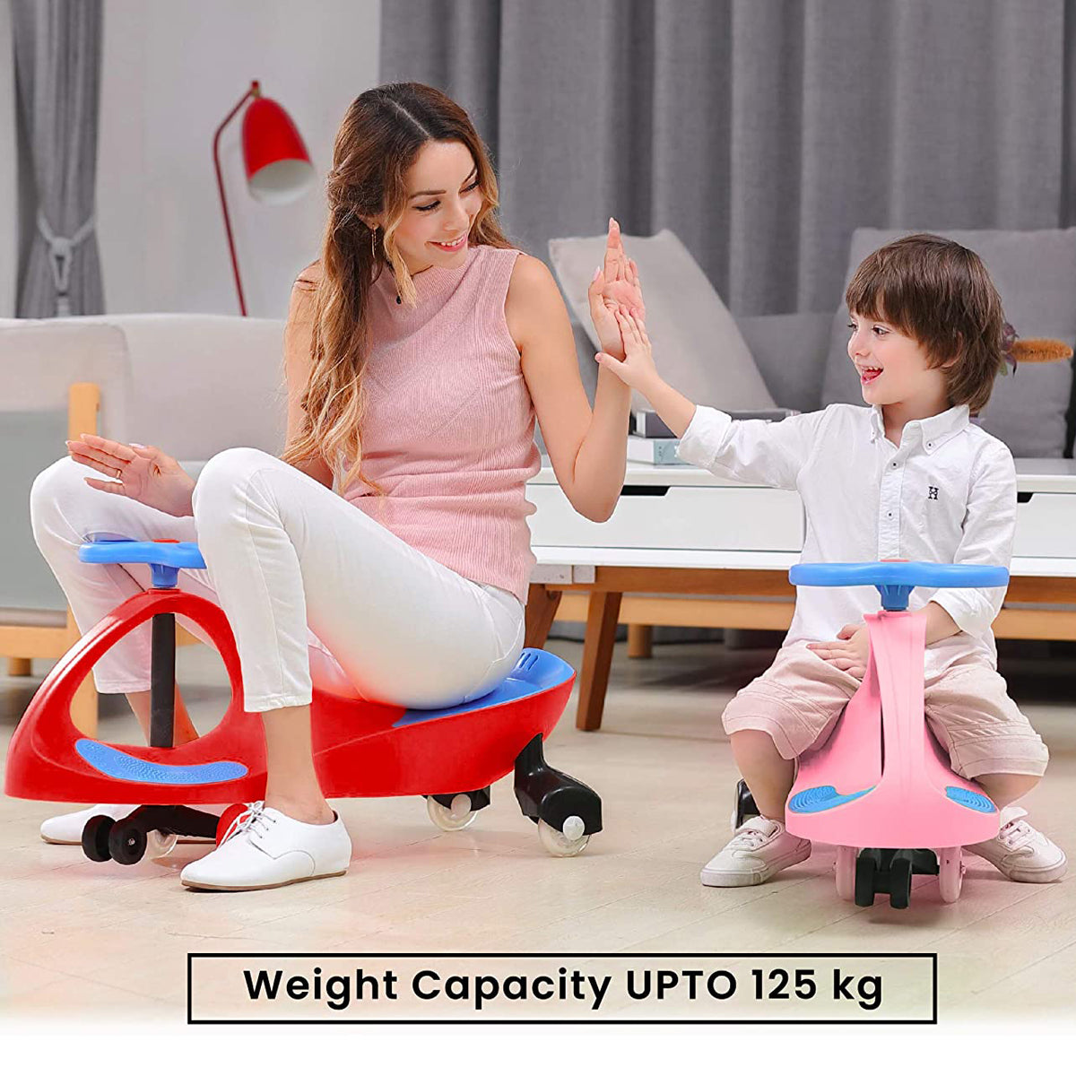 R For Rabbt Iya Iya Swing Car For Kids- Smooth & Strong Baby Magic/Twister Car For Babies