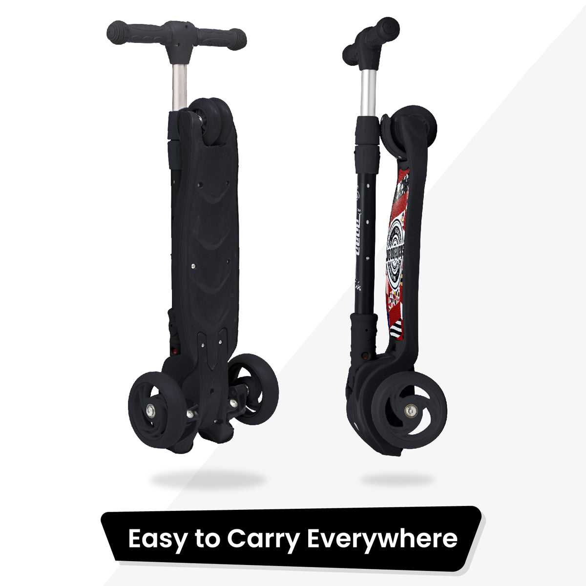 Road Runner The Smart And Smooth Kids Scooter - Black