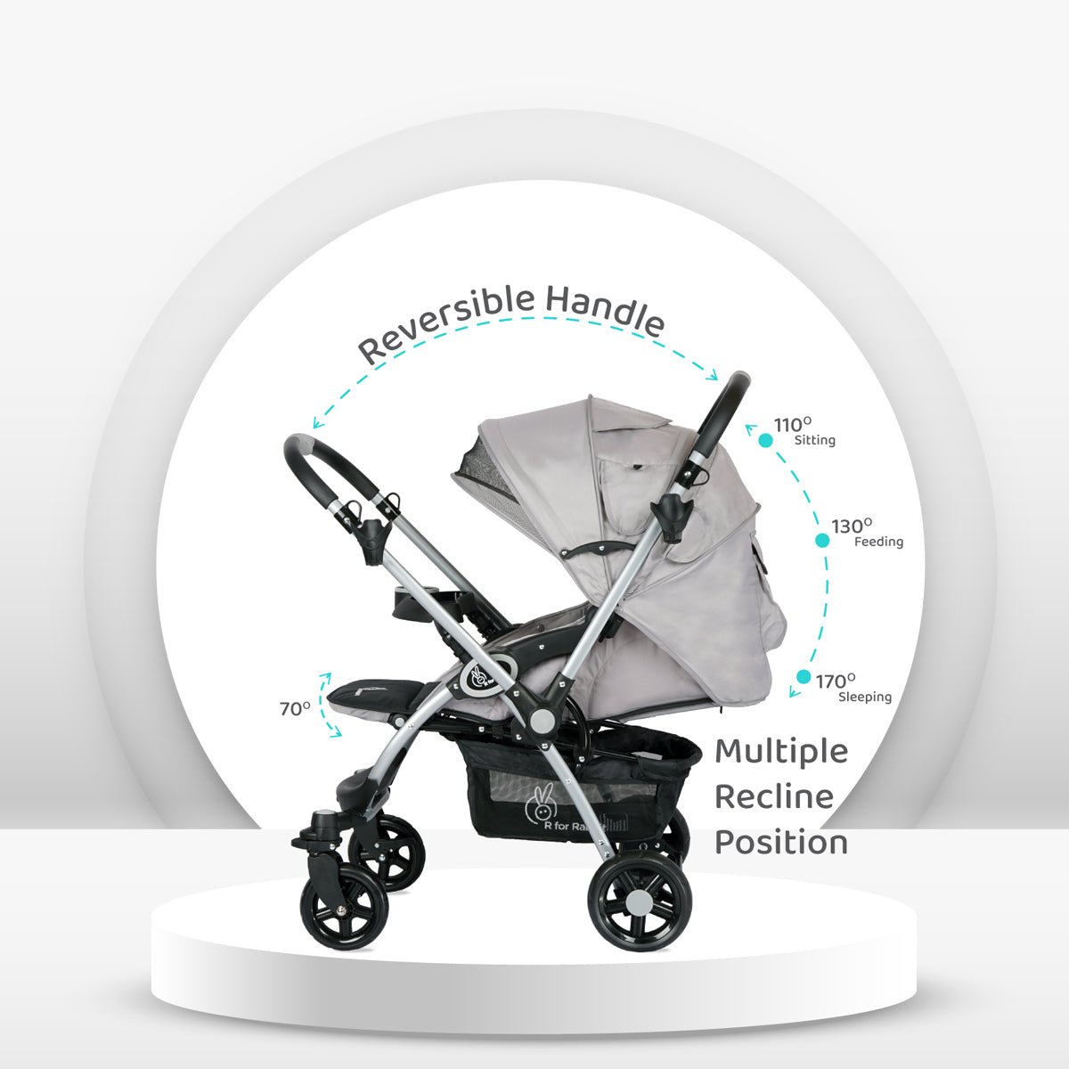 Chocolate Ride The Designer Pram Rainbow
