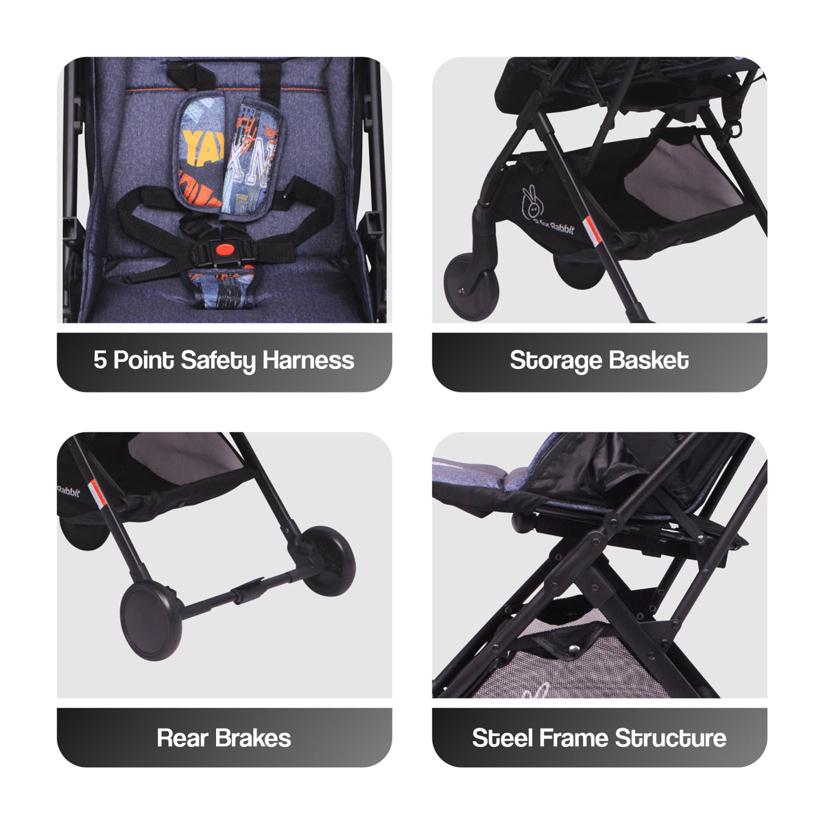 Pocket Stroller Lite - Grey