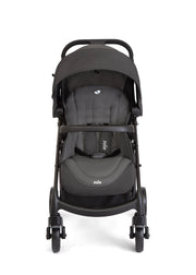 Joie Muze LX Lightweight Baby Stroller with Reclining Seat and Canopy - Cobblestone Grey