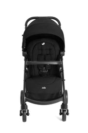 Joie Muze LX Lightweight Baby Stroller with Reclining Seat and Large Canopy - Raven Black