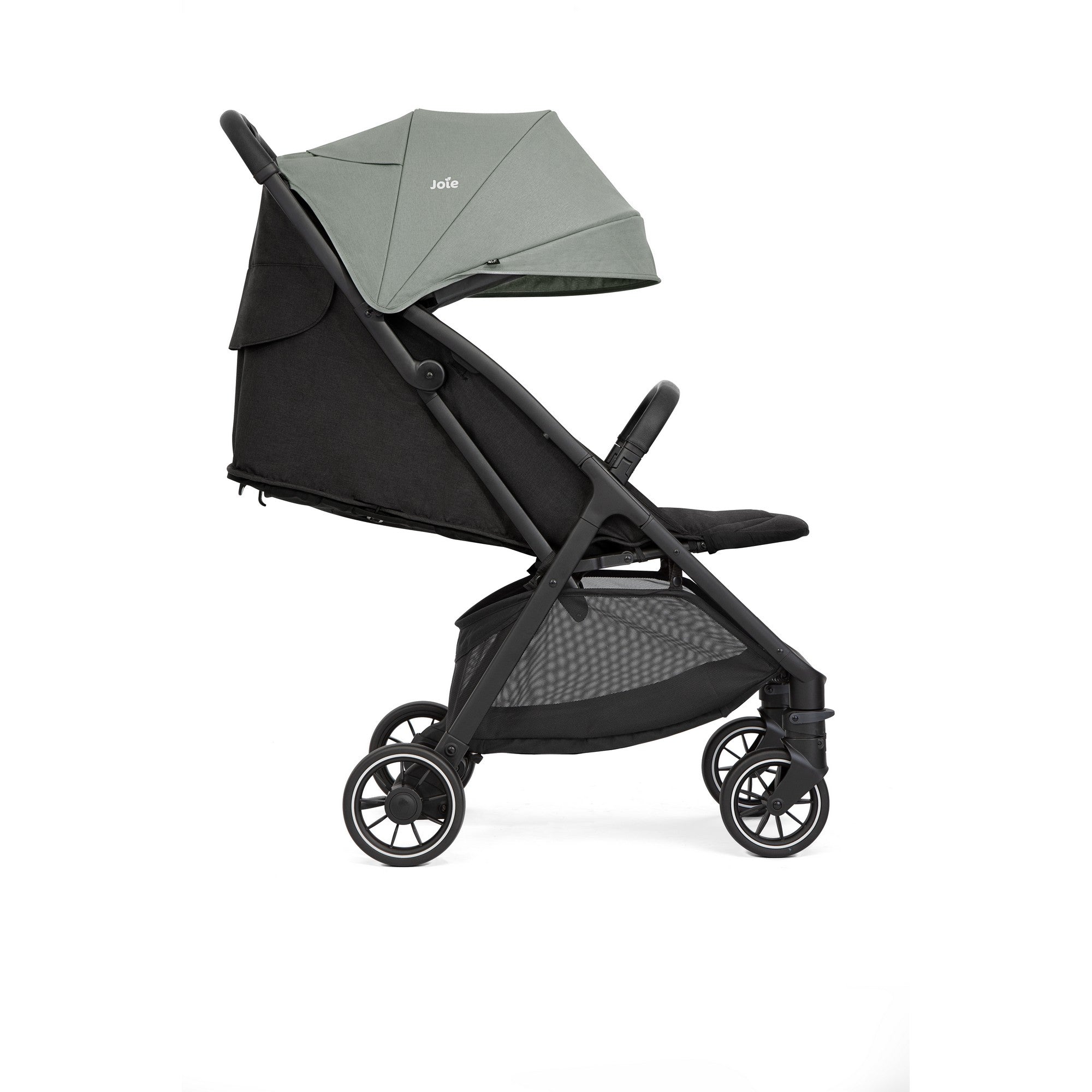 Joie Pact Pro Compact Baby Stroller with One-Hand Fold, Multi-Recline Seat and Rain Cover