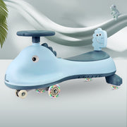 R for Rabbit Iya Iya Dino Swing Car Sky Blue
