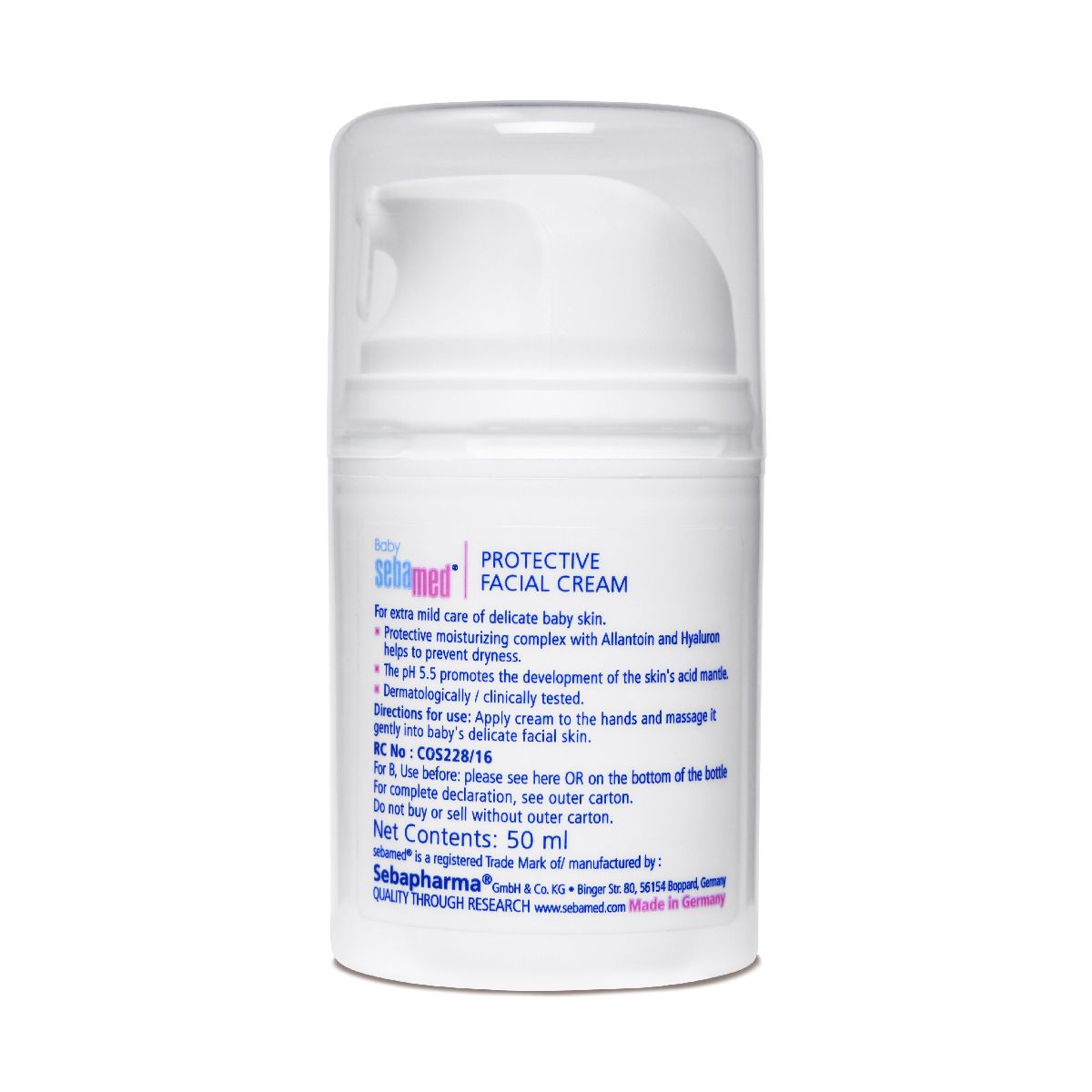 Sebamed Baby Protective Facial Cream 50Ml