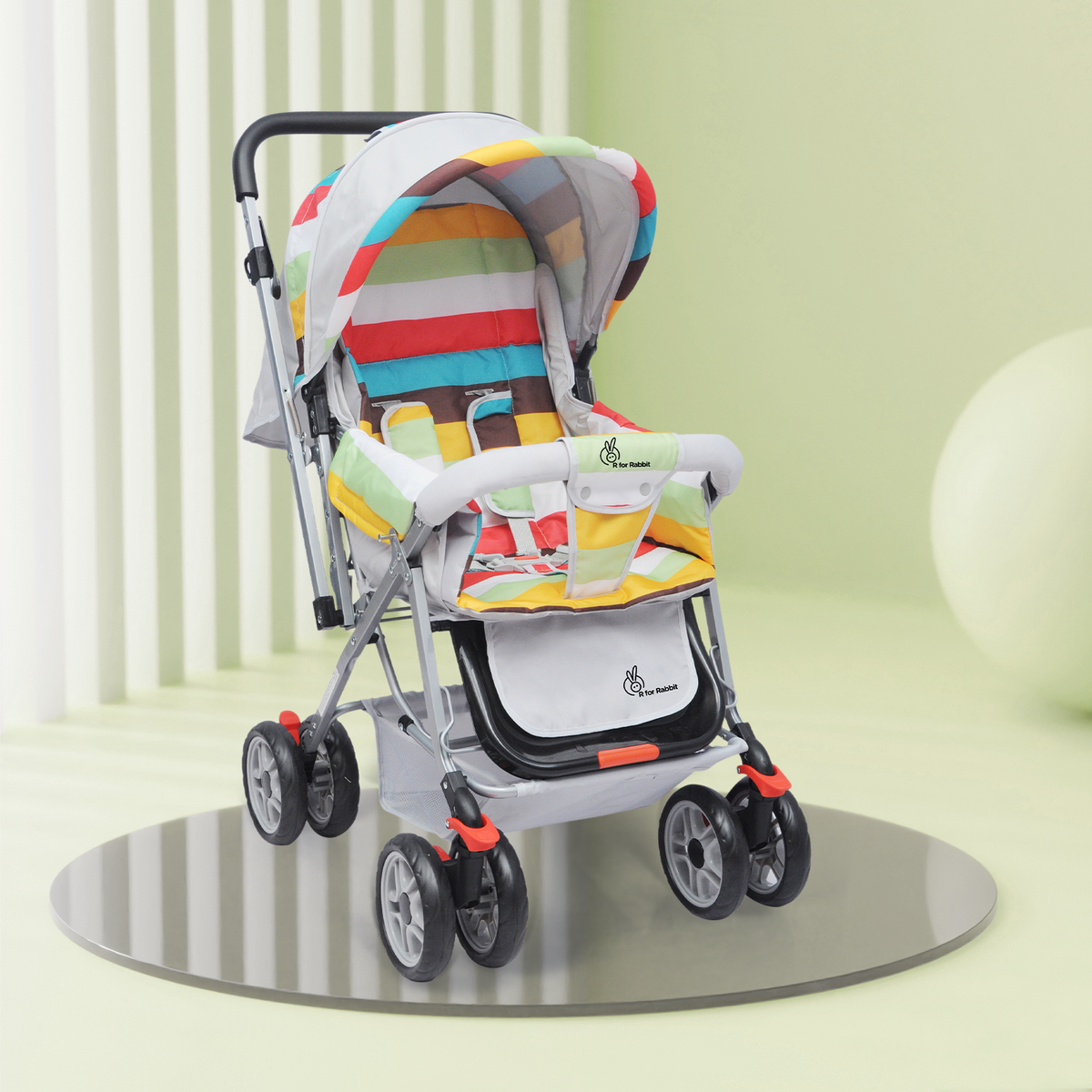 R for Rabbit Lollipop Lite Baby Stroller Rainbow