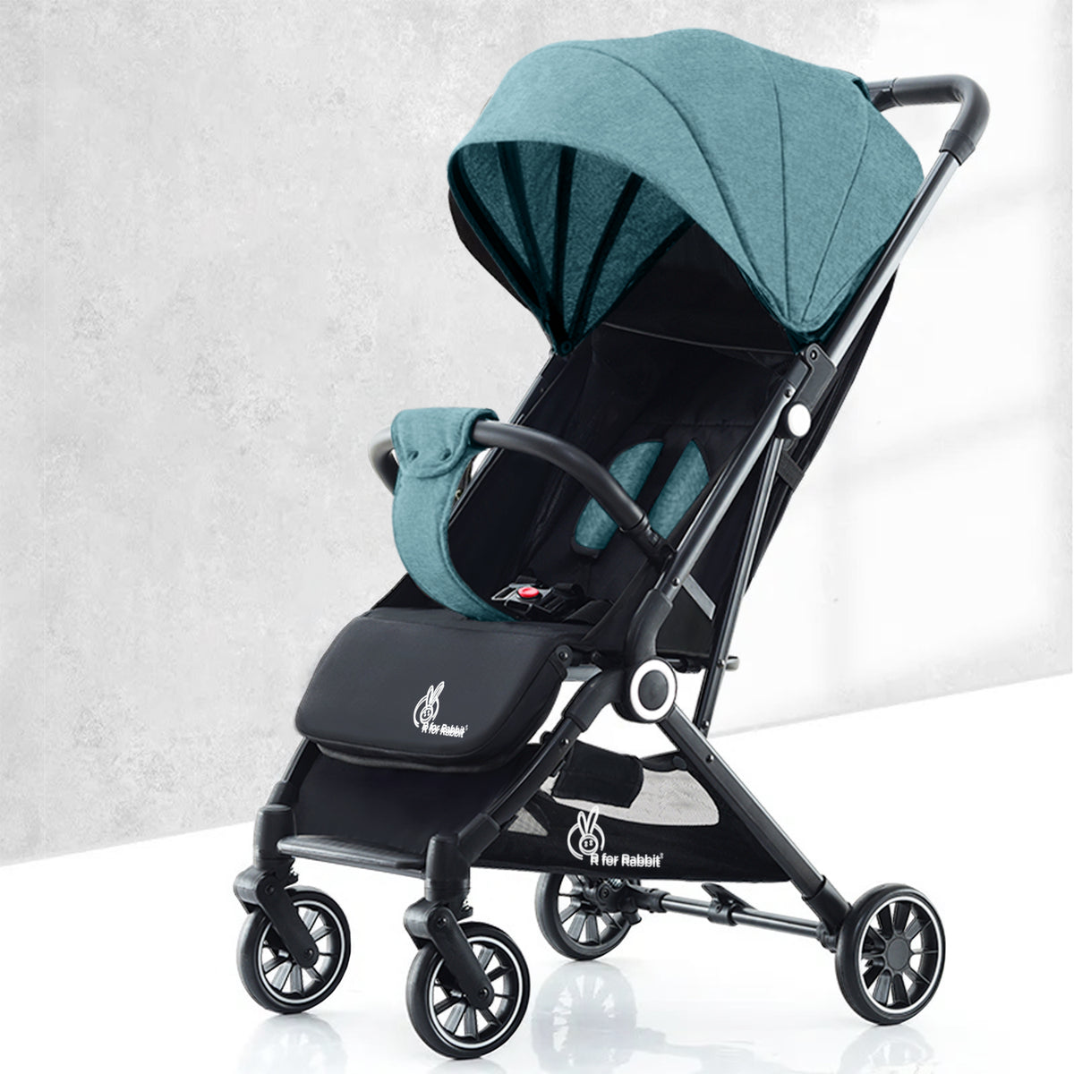 R for Rabbit Pocket Air Stroller Green Black