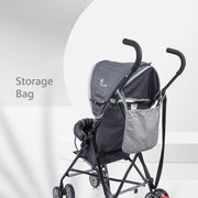 R for Rabbit Pixie Buggy Baby Stroller Black Grey