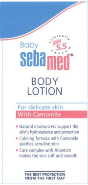 Sebamed Baby Body Lotion with Chamomile for Delicate Skin - 200 ml